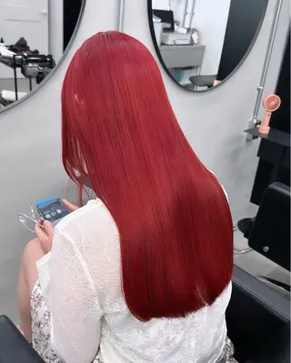 ロング カラー ブリーチ/ボブ ショート/はらのヘアスタイル