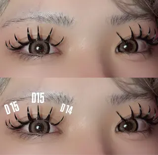 マツエク・マツパ SESUNNY セサニーMIZUKIのマツエク・マツパデザイン