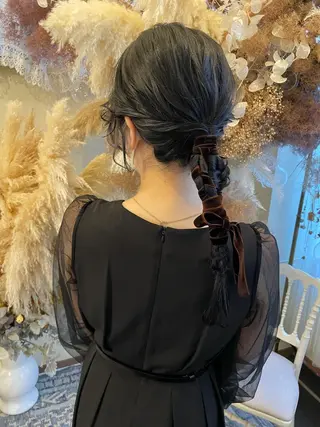 ヘアアレンジ Rene'所属・当日予約⭕️ yuriのヘアスタイル