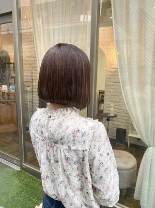 ショート 韓国×髪質改善カラー 💎hinaのヘアスタイル