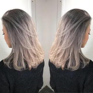 ショート カラー ヘアアレンジ 髪質改善専門店 エイジングケアのヘアスタイル