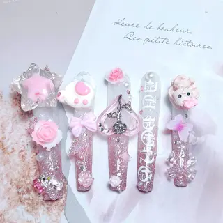 ネイル MoMoA Nail ネイル長さ出し専門店のネイルデザイン