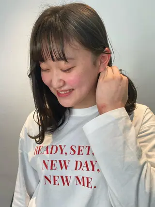 ロング カラー AO所属・RISAKO 艶髪モテヘア🎀府中のヘアスタイル