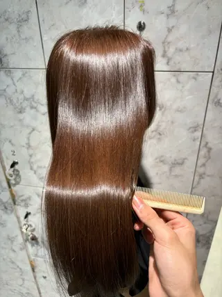 ミディアム レイヤー/髪質改善 八木　洸登のヘアスタイル