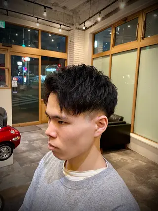 メンズ smilehair国分寺店所属・💈barber 中根 龍星のヘアスタイル