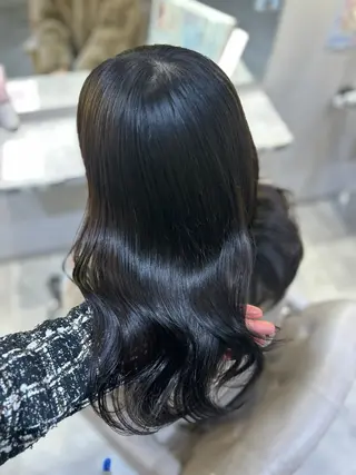 ミディアム 🤍艶髪韓国ヘア🤍 Rikoのヘアスタイル