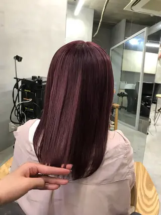 カラー muku所属・レディースカット モデル/ayunaのヘアスタイル