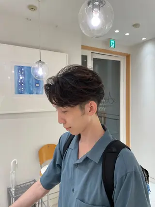 パーマ メンズ fifth天神/末廣 和也のヘアスタイル