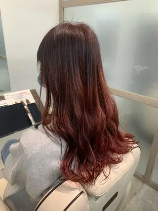 ロング 髪質改善×艶カラー Haruのヘアスタイル
