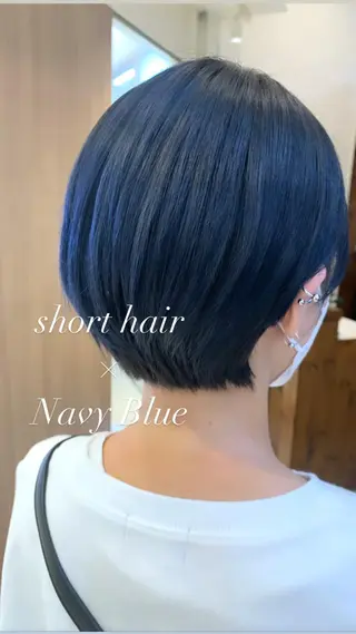 ショート カラー 似合わせカラー/艶 髪質改善/ヨシザキのヘアスタイル