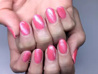 ミディアム AQUA nailのネイルデザイン