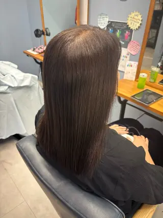 セミロング remile西台店所属・つばた みゆ🦋のヘアスタイル