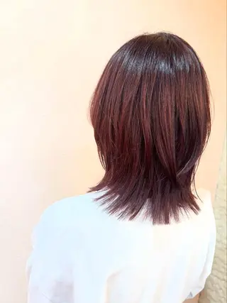 セミロング カラー PROPOSTA桑名 tsujiのヘアスタイル