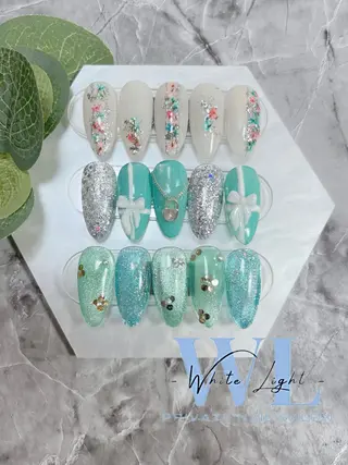 ネイル プライベートサロン WhiteLightのネイルデザイン