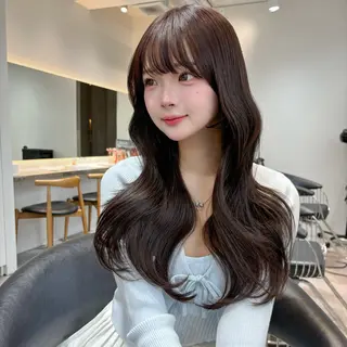 ロング 原宿/韓国レイヤー ボブ/顔周りYasuのヘアスタイル