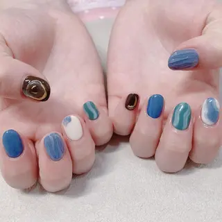 ネイル バニーアイズ　ネイル ニューオータニ博多店のネイルデザイン