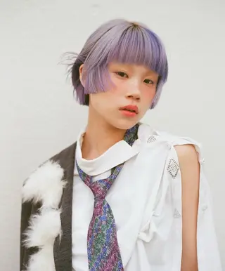 ショート カラー 🦕しみづ あい🦕のヘアスタイル