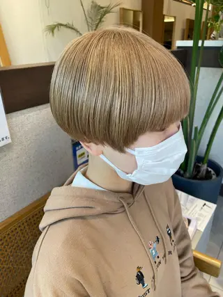 ショート カラー 高木 櫻のヘアスタイル