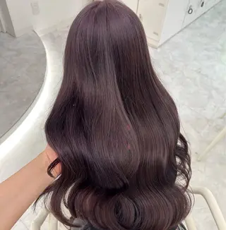 ロング 淡色ラベンダー♡ ニーナ🎀🦙のヘアスタイル