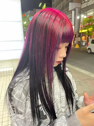 ミディアム メンズ/艶髪/カラー サクラ🌸のヘアスタイル