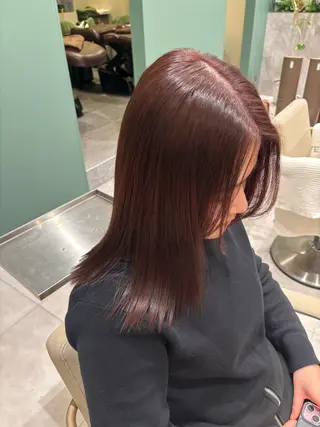 ミディアム カラー AVEDAcolor /チョウ　リンタロウのヘアスタイル