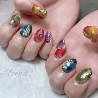 ネイル sweet 仲野陽子のネイルデザイン