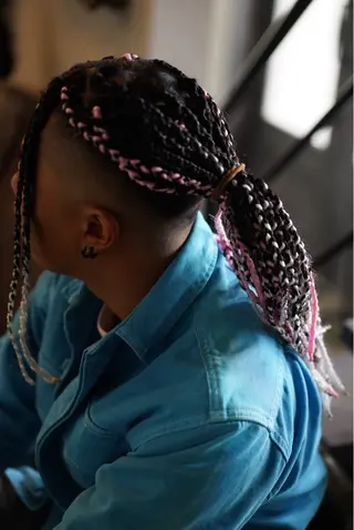 ショート ヘアアレンジ 阿部 紋英のマツエク・マツパデザイン