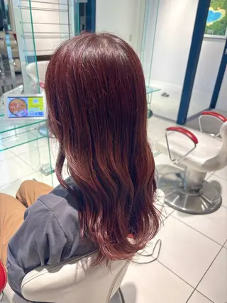 ロング カラー あおう あすかのヘアスタイル