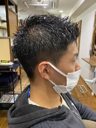 ショート メンズ Riganuts池袋 Hayato✂︎のヘアスタイル