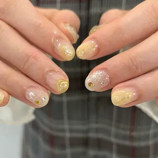 ネイル Ray. ちゅるん系ニュアンスのネイルデザイン