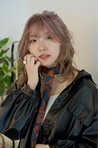 セミロング カラー cana カナ/tensionのヘアスタイル