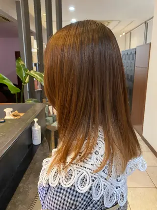 ミディアム レイヤー支持no.1 ☆笠原翔一のヘアスタイル