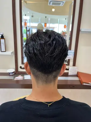 ショート メンズ AROH  men's cut&men's perm 船橋店所属・🧊メンズ特化🧊 高木航希のヘアスタイル