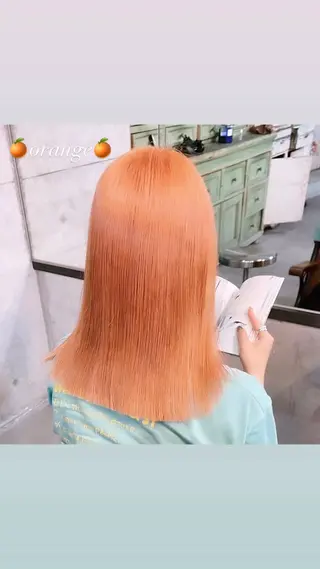 ミディアム カラー 🖤透明感カラー Karen🖤のヘアスタイル