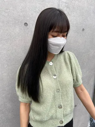 ロング 似合わせカットカラー 👩MINAのヘアスタイル