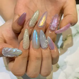 ネイル 糀屋 彩奈のネイルデザイン