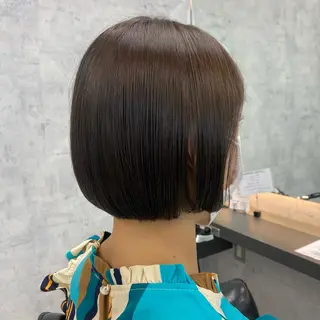 ショート Misora/ボブ/ レイヤー/艶カラーのヘアスタイル