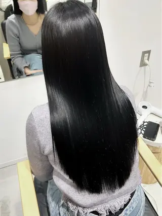 ロング 顔周りレイヤー 🎀マリノのヘアスタイル