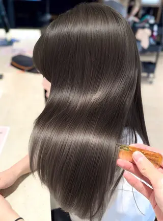 ロング 韓国ヘア🇰🇷× 髪質改善🫧テルのヘアスタイル