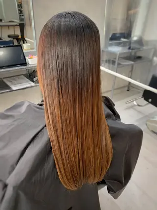 ロング カラー VIM hairおもろまち店のヘアスタイル