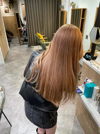 ロング カラー ブリーチ/ハイトーン 🌏💊RAINEのヘアスタイル