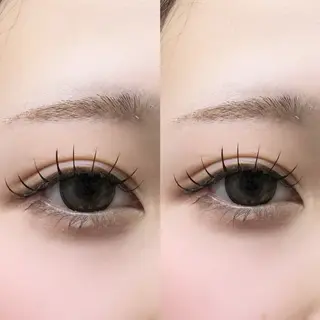 マツエク・マツパ eyelash&eyebrow Luminous所属・Luminous まつげ&眉毛 専門店のマツエク・マツパデザイン