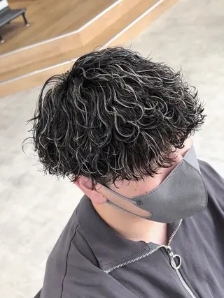 メンズ メンズパーマ/ナード /渡邉立🐲のヘアスタイル