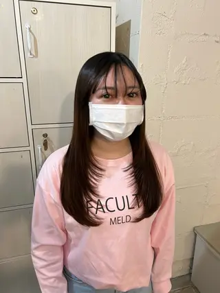 ロング stylist 倉本恋のヘアスタイル