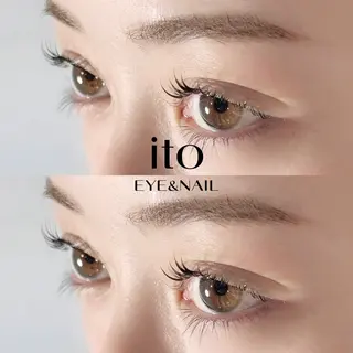 マツエク・マツパ ito  eye&nail所属・ito eye& nail藤崎店のマツエク・マツパデザイン