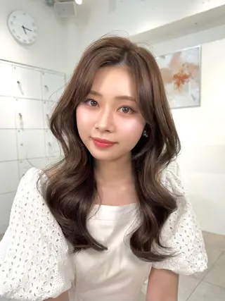 ロング カラー ヘアアレンジ ONYX【オニキス】所属・韓国レイヤーカット/ 髪質改善/郷家拓斗のヘアスタイル