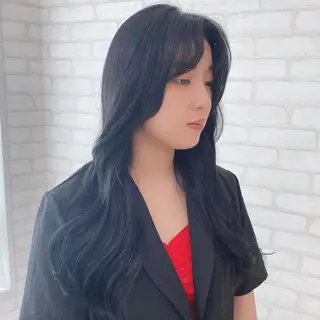 ロング カラー abilita AZUSAのヘアスタイル