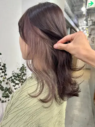 カラー ブリーチダブルカラー 【koide】のヘアスタイル