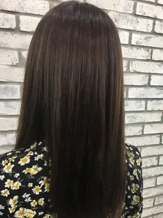 ロング カラー レイヤー ハイトーン 暖色⭐︎KANAKOのヘアスタイル