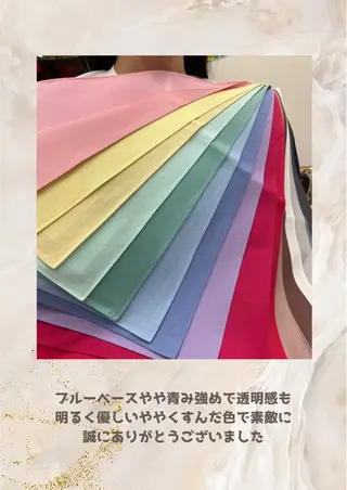 パーソナルカラー診断 自由が丘💐ブルームのその他イメージ